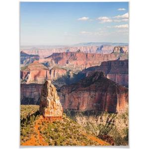 Wall-Art Poster "Point Imperial Grand Canyon", Landschaften, (1 St.), Poster, Wandbild, Bild, Wandposter