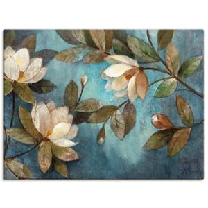 Artland Artprint Zwevende magnolia als artprint op linnen, muursticker of poster in verschillende maten