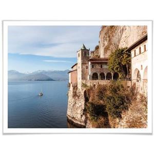 Wall-Art Poster Lago Maggiore Poster, artprint, wandposter (1 stuk)