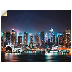 Artland Artprint New York City Times Square als artprint van aluminium, artprint op linnen, muursticker of poster in verschillende maten