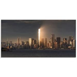 Artland Print op glas New York skyline I in verschillende maten