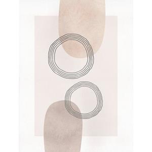 Komar Wandbild "Line Art Circles", (1 St.), Deutsches Premium-Poster Fotopapier mit seidenmatter Oberfläche und hoher Lichtbeständigkeit. Für fotorealistische Drucke mit gestoch