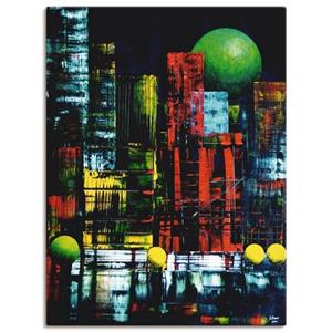 Artland Artprint New York abstract II als artprint van aluminium, artprint op linnen, muursticker of poster in verschillende maten