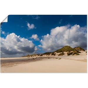 Artland Artprint Wolkenimpressie Amrum als artprint van aluminium, artprint op linnen, muursticker of poster in verschillende maten