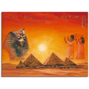 Artland Artprint Egyptische impressies als artprint van aluminium, artprint op linnen, muursticker of poster in verschillende maten