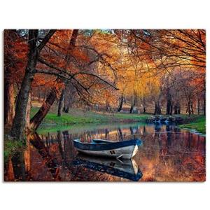 Artland Artprint Veelkleurig herfstlandschap als artprint op linnen, muursticker of poster in verschillende maten