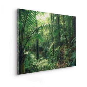 Komar Artprint op linnen Keilrahmenbild - Jungleflair - Größe 90 x 60 cm Duits kwaliteitsvliesmateriaal (155 g/m²) (set, 1 stuk)