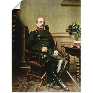 Artland Artprint Otto van Bismarck als artprint op linnen, muursticker of poster in verschillende maten