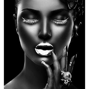 Leonique Acrylglasbild "Gesicht"