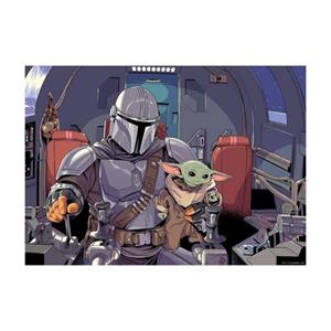 Komar Wandbild "Mandalorian The Child Cockpit", Disney-Star Wars, (1 St.), Kinderzimmer, Schlafzimmer, Wohnzimmer