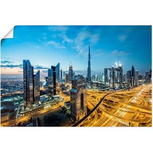 Artland Artprint Dubai als artprint van aluminium, artprint op linnen, muursticker of poster in verschillende maten