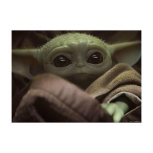 Komar Wandbild "Mandalorian The Child Cute Face", Disney-Star Wars, (1 St.), Kinderzimmer, Schlafzimmer, Wohnzimmer