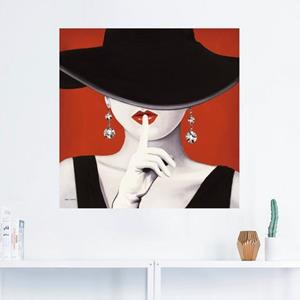 Artland Artprint Chapeau I als artprint op linnen, muursticker of poster in verschillende maten