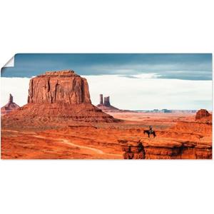 Artland Artprint Colorado - Utah Monument Valley als artprint op linnen, muursticker of poster in verschillende maten