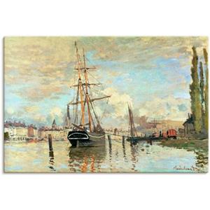 Artland Artprint De Seine in Rouen. 1874. als artprint van aluminium, artprint op linnen, muursticker of poster in verschillende maten