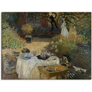 Artland Artprint In de tuin van Claude Monet in Argenteuil als artprint van aluminium, artprint op linnen, muursticker of poster in verschillende maten