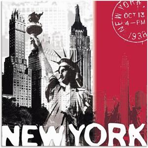 Artland Artprint New York als artprint van aluminium, artprint op linnen, muursticker of poster in verschillende maten