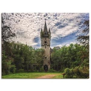 Artland Artprint Verlaten kasteel Chateau - Lost Place als artprint van aluminium, artprint op linnen, muursticker of poster in verschillende maten