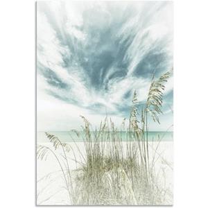 Artland Wandbild "Himmlische Stille am Strand Vintage", Strandbilder, (1 St.)