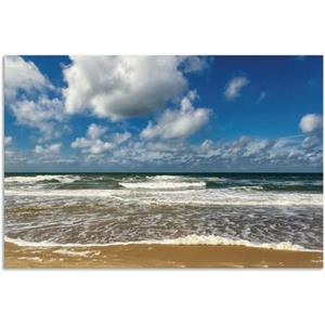 Artland Wandbild "Meeresblick Strand Paal", Strandbilder, (1 St.), als Alubild, Outdoorbild, Poster, Wandaufkleber in verschied. Größen