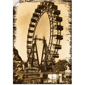 Artland Artprint Wenen - Prater als artprint op linnen, muursticker of poster in verschillende maten