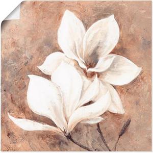 Artland Artprint Klassieke magnolia's als artprint van aluminium, artprint op linnen, muursticker of poster in verschillende maten
