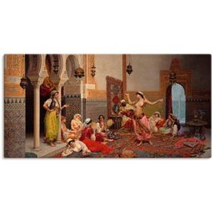 Artland Artprint Dansen in de harem. als artprint op linnen, muursticker of poster in verschillende maten