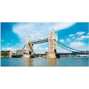 Artland Artprint Londen Tower Bridge als artprint van aluminium, artprint op linnen, muursticker of poster in verschillende maten