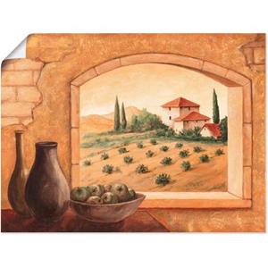 Artland Artprint Toscane als artprint van aluminium, artprint op linnen, muursticker of poster in verschillende maten