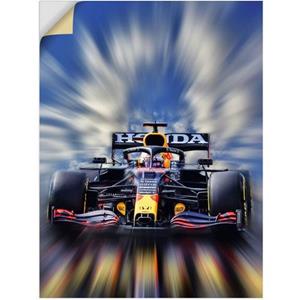 Artland Artprint Max Verstappen - wereldkampioen Formule 1 als artprint van aluminium, artprint op linnen, muursticker of poster in verschillende maten