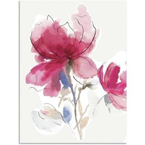 Artland Artprint Rosy Blossom I als artprint van aluminium, artprint op linnen, muursticker of poster in verschillende maten