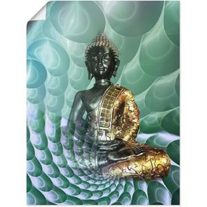 Artland Artprint Boeddha’s droomwereld CB als artprint van aluminium, artprint op linnen, muursticker of poster in verschillende maten