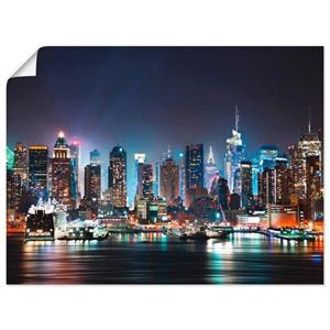 Artland Artprint New York City Times Square als artprint van aluminium, artprint op linnen, muursticker of poster in verschillende maten