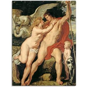 Artland Artprint Venus en Adonis. Omstreeks 1610 als artprint op linnen, muursticker of poster in verschillende maten