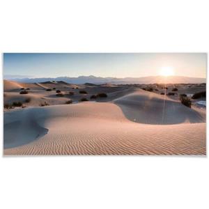 Wall-Art Poster Woestijn Death Valley Poster, artprint, wandposter (1 stuk)