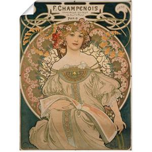 Artland Artprint Affiche voor F. Champenois. 1897 als artprint van aluminium, artprint op linnen, muursticker of poster in verschillende maten