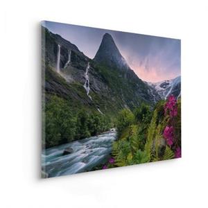 Komar Artprint op linnen Keilrahmenbild - Scandinavian Paradise - Größe 90 x 60 cm Duits kwaliteitsvliesmateriaal (155 g/m²) (set, 1 stuk)