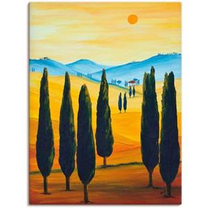 Artland Artprint Heimwee naar de Toscane als artprint van aluminium, artprint op linnen, muursticker of poster in verschillende maten