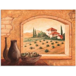 Artland Artprint Toscane als artprint van aluminium, artprint op linnen, muursticker of poster in verschillende maten