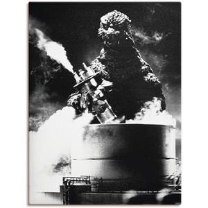 Artland Artprint Godzilla III als artprint van aluminium, artprint op linnen, muursticker of poster in verschillende maten