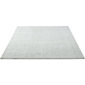Teppich Tinnum Uni meliert, Sansibar, rechteckig, Höhe: 13 mm, meliert, 60% Wolle, handgearbeitet in aufwendiger Handloom-Technik