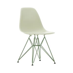 Vitra Stuhl DSR Colours - Eames Plastic Side Chair plastikmaterial grau beige / (1950) - Farbige Beine -  -