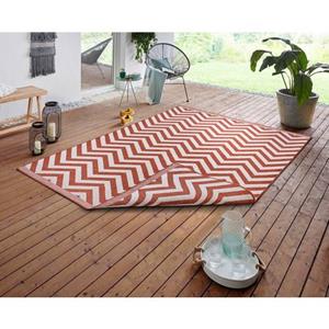 NORTHRUGS Teppich "Palma Wendeteppich", rechteckig, In-und Outdoor geeignet, Robust, Pflegeleicht, Flachgewebe