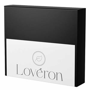 Lovéron kussensloop - Katoen - 2 stuks - 50x70 cm - Zwart