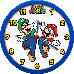 4kidsonly.eu Super Mario Wandklok - Luigi