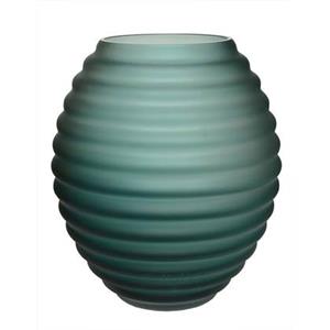 Vase The World Chinko satin green Ã29 x H33 cm