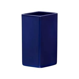 Iittala Ruutu ceramic vaas 180mm donkerblauw