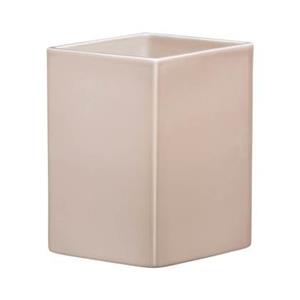 Iittala Ruutu ceramic vaas 225mm beige