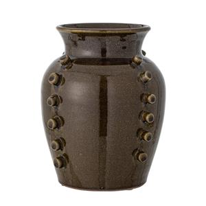 Bloomingville-collectie Hazis Deco vaas bruin terracotta