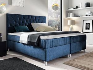 Mobistoxx Boxspring PRODIGY 160x200 cm blauw